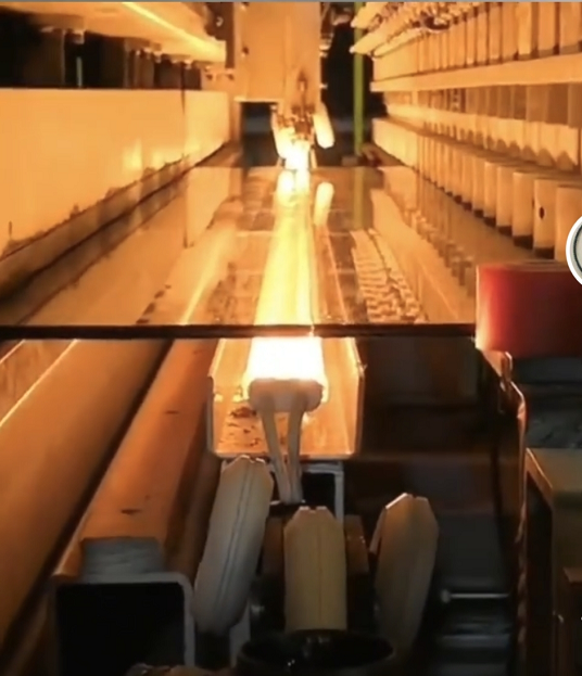 Glass bead annealing heater