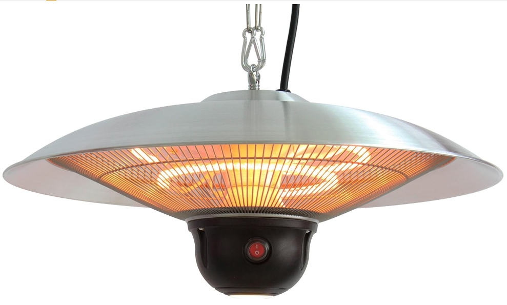 Hanging patio heater
